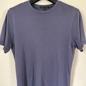 Robert Barakett The Barakett Tee Short Sleeve Pima Cotton Blue Shirt Medium